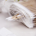 Wholesale packaging Natural double round heads cotton buds